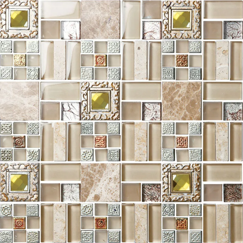 china factory 300x300 glass mosaic tile