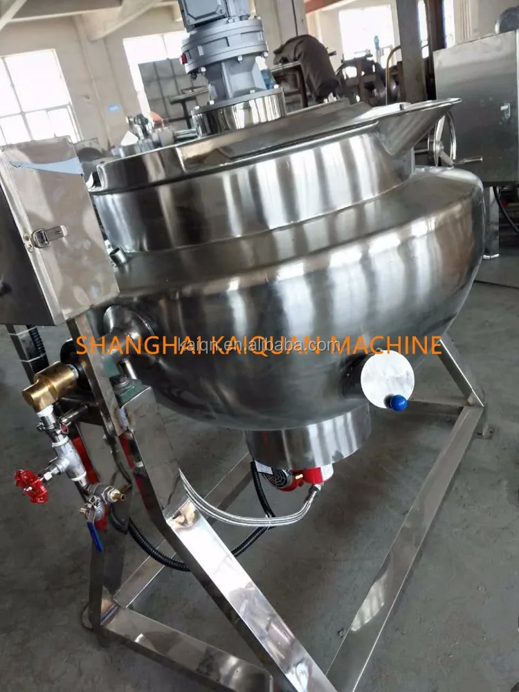 Industrial Cooking Pot Electric Jacketed Kettle Commerical Kettle