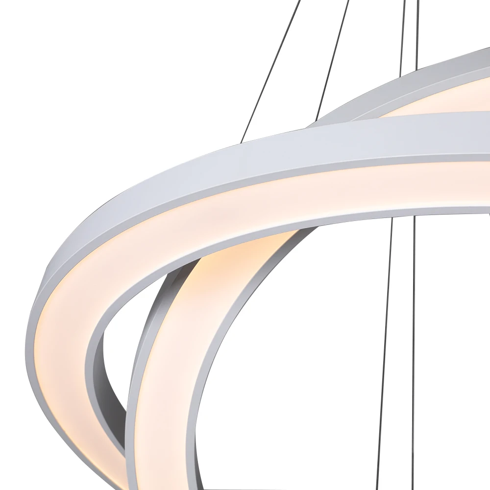 Rebecca Lighting Chandelier composed of two circles LED Bulb  50w+30w 3000k