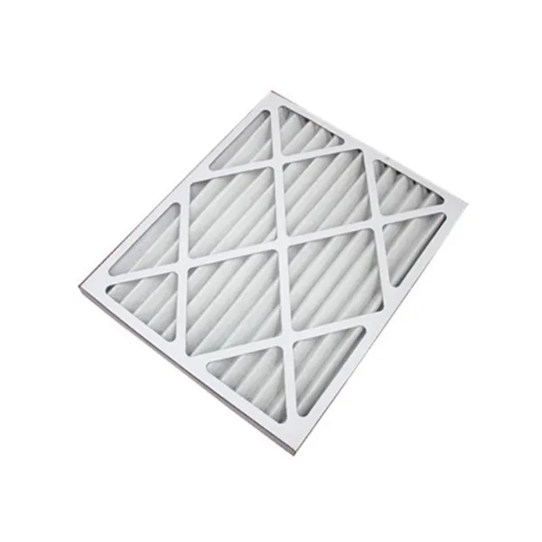 Air conditioning filters Cardboard Frame Merv7 Merv8 Pleated Panel Air Filter