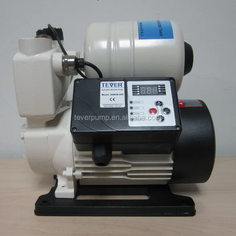 LED real time pressure display self priming automatic booster pump with high accuracy pressure sensor