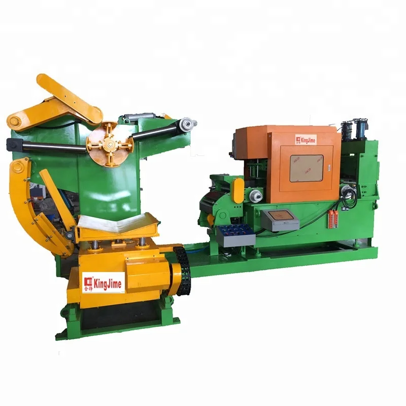 3 in 1 compact precision  steel decoiler feeder press  nc feeder machine