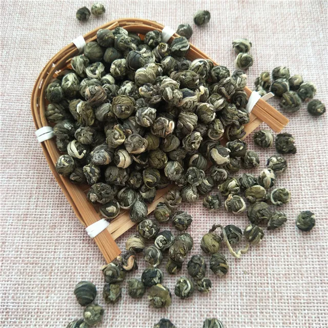 Mo li long zhu EU Standard Superior Chinese leaves tea Jasmine Pearl Scented ball Tea