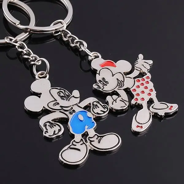 New product hotsale fashion wholesale alibaba stuffed bear head key ring craft polyester felt couple pair keychain made in China