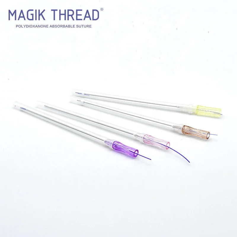 Barbed COG 3D / 4D PDO Thread injectable collagen for face lift