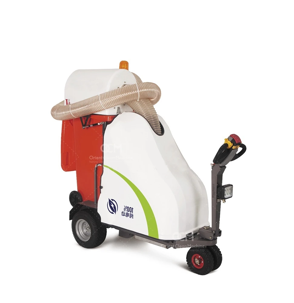 MAMUT Pure Electric Fuel  Grass Sweeper Sidewalk Pavement Push Sweeper Vacuum Cleaner