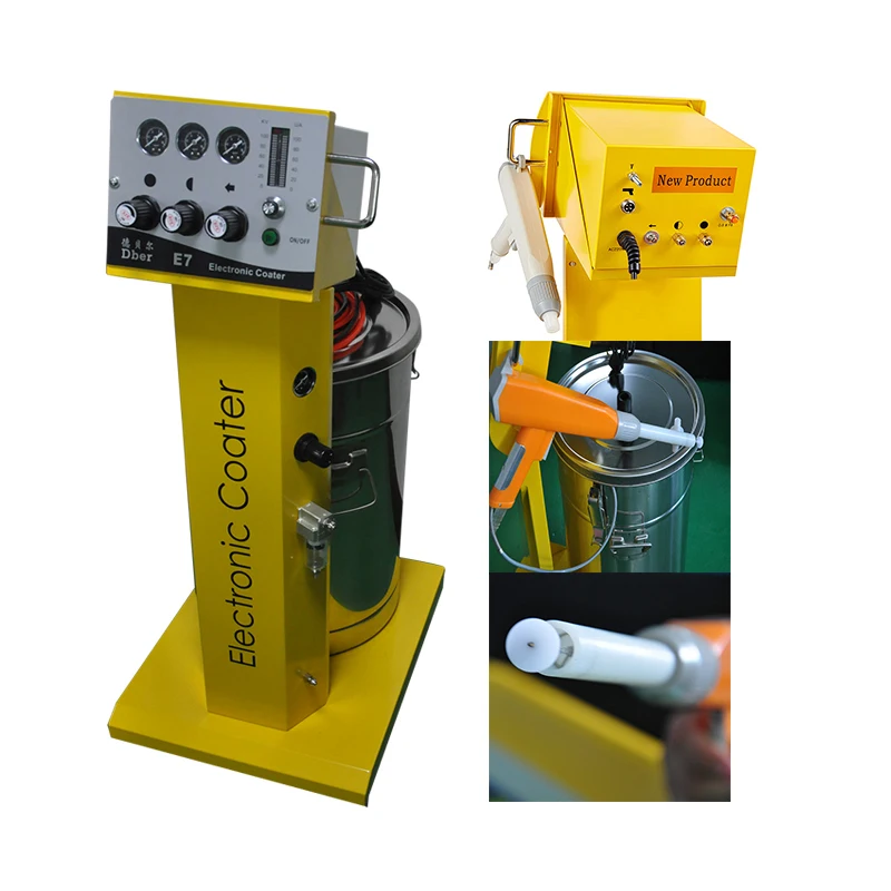 Распылитель краски Dber E7 по низкой цене, пистолет для порошкового покрытия/оборудование