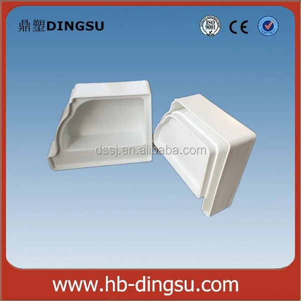 PVC plastic roofing tiles/pvc rainwater gutters/plastic corrugated roofing sheet