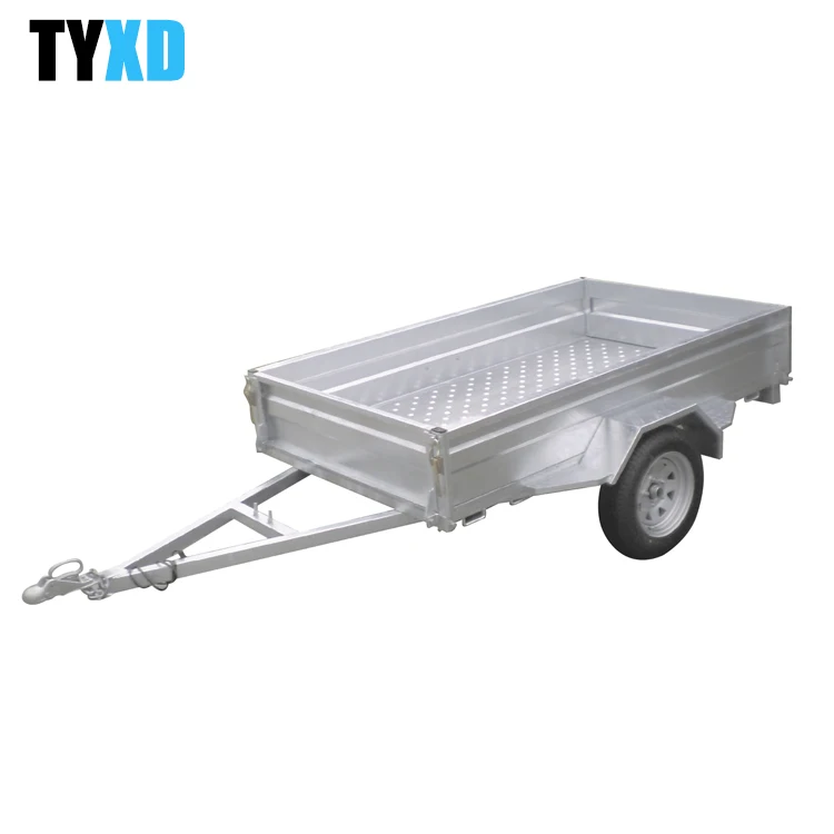 Высококачественный Алюминиевый автомобильный прицеп 7x4 для продажи