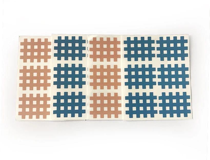 Therapy cross tape for pain relief Water non-elastic fabric cross tape with specific direction for adjusting muscles