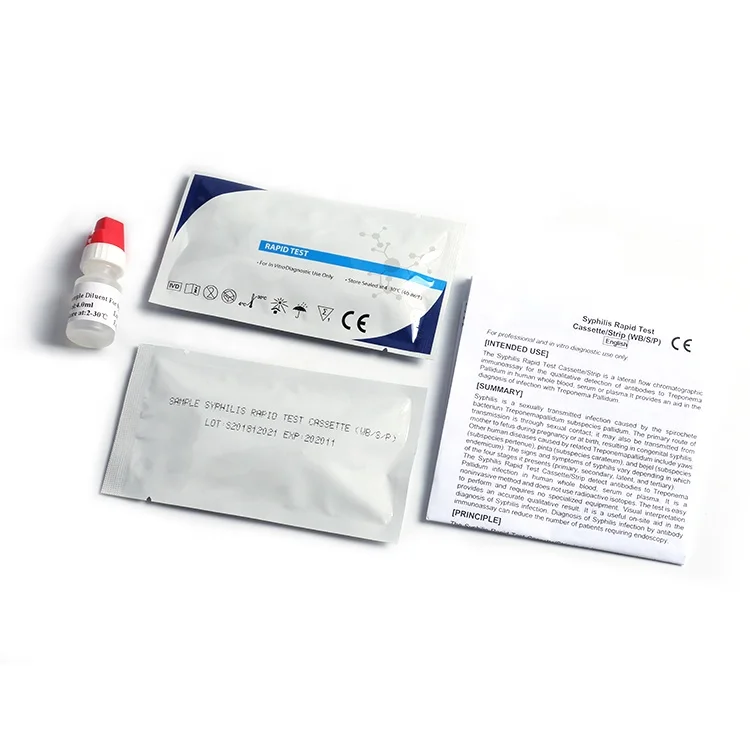Syphilis Strip Tests High Accurate Syphilis Rapid Test Kits