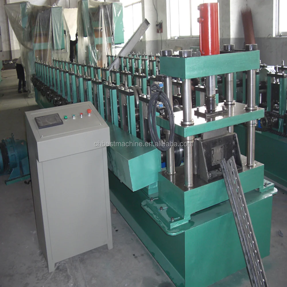 Steel Warehouse Shelving Pallet Racking Roll Forming Machine