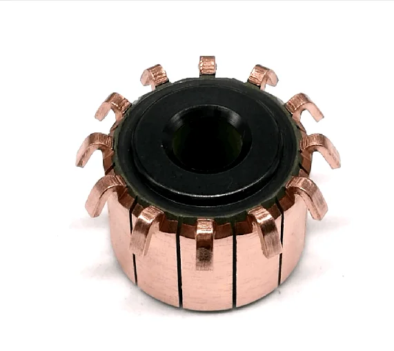 Od24,5 * id 10 * H18.5-12 сегменты крючка тип для стеклоочистителя вентилятор воздуходувка двигатель коммутатор якорь, высокое качество и бесплатные образцы