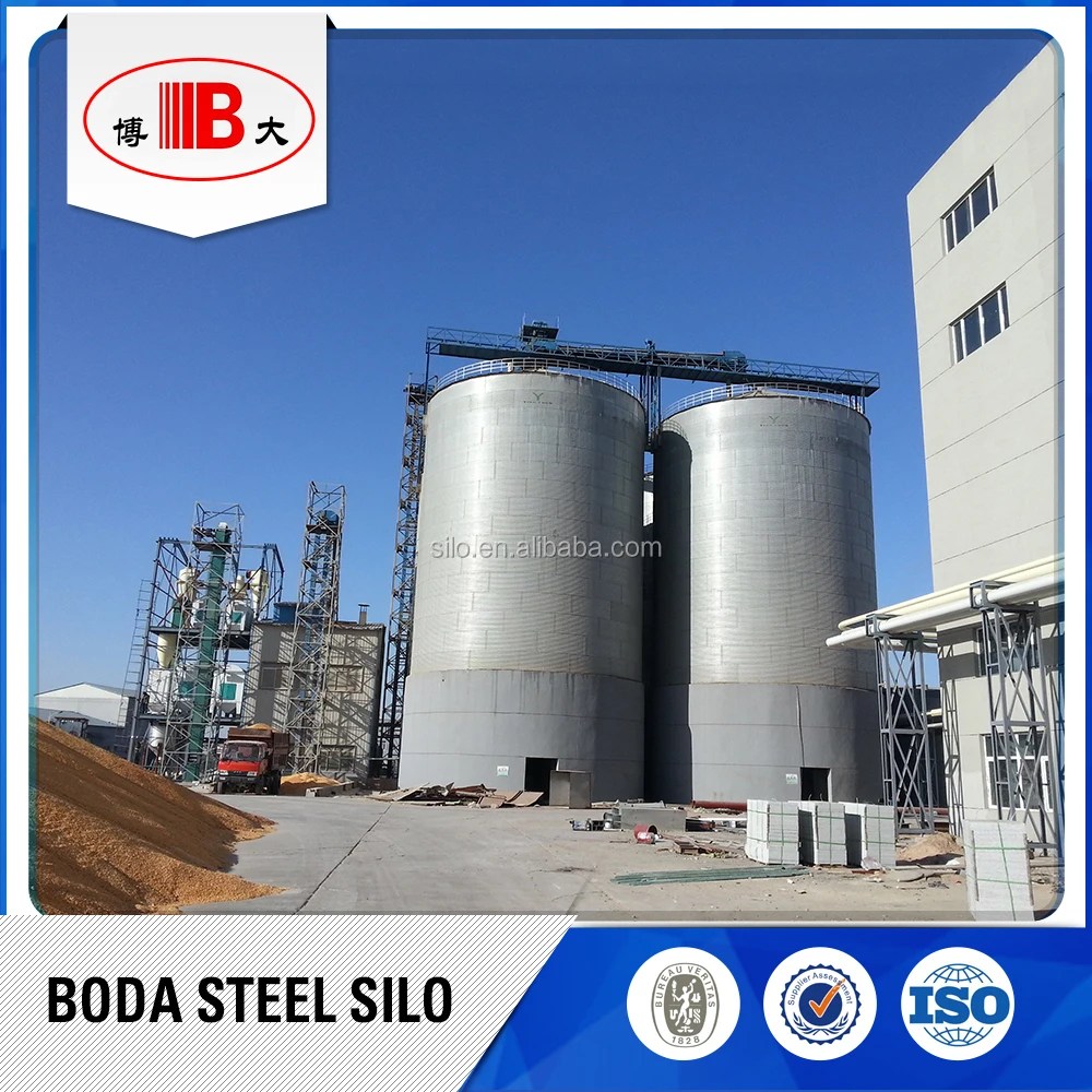 1000m3 grain storage steel silo