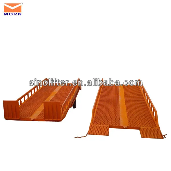 мобильные грузовые пандусы для вилочного погрузчика