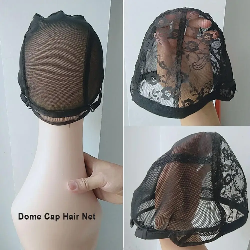 
Elastic Wig Caps For Making Wigs Stretch Lace Weaving Cap Extra Large For Big Head with Adjustable Straps and Combs 