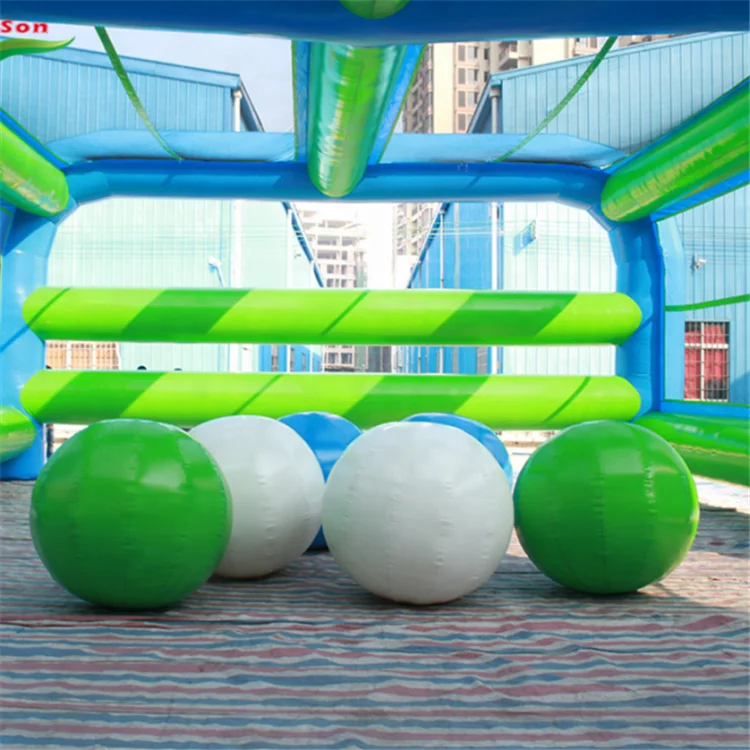 HOT Selling inflatable paintball arena, inflatable ball field interactive play system team building