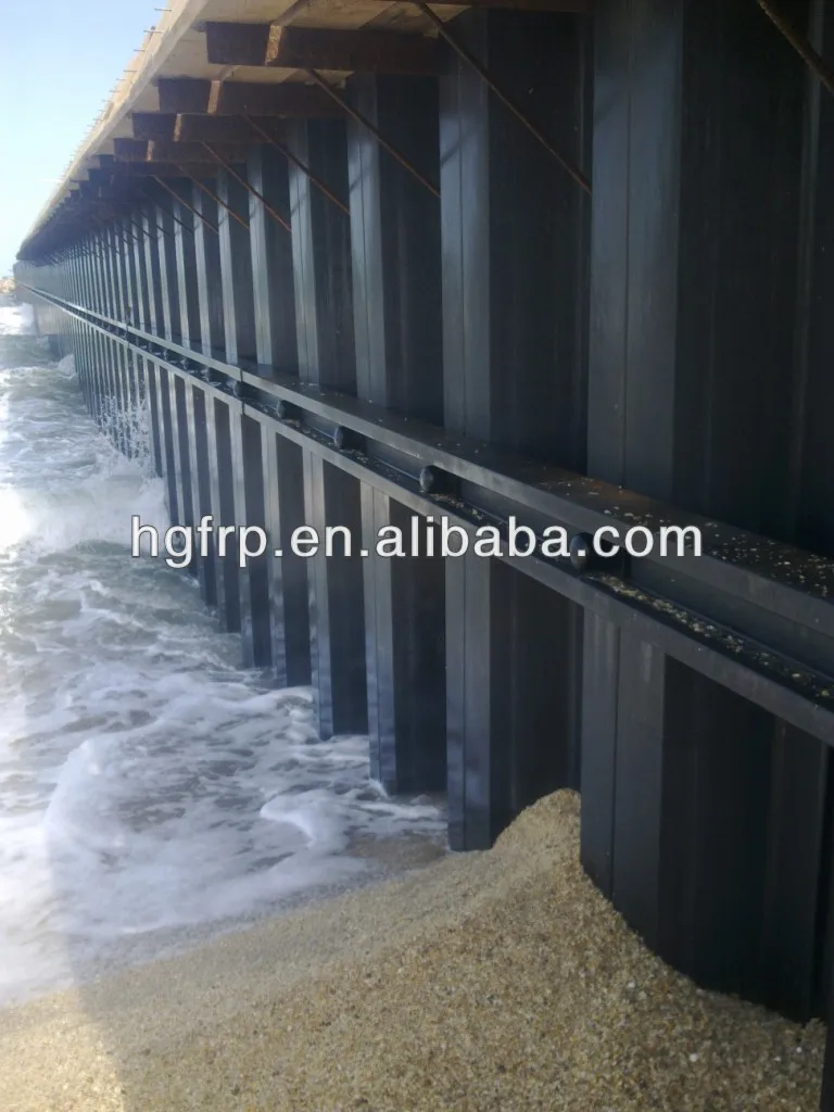 FRP sheet piling