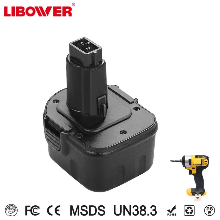 Libower For Dewalt 12v Li ion Replacement 12v 2.0ah/2.5ah/3.0ah Ni mh Cells Battery For Power Tools Battery