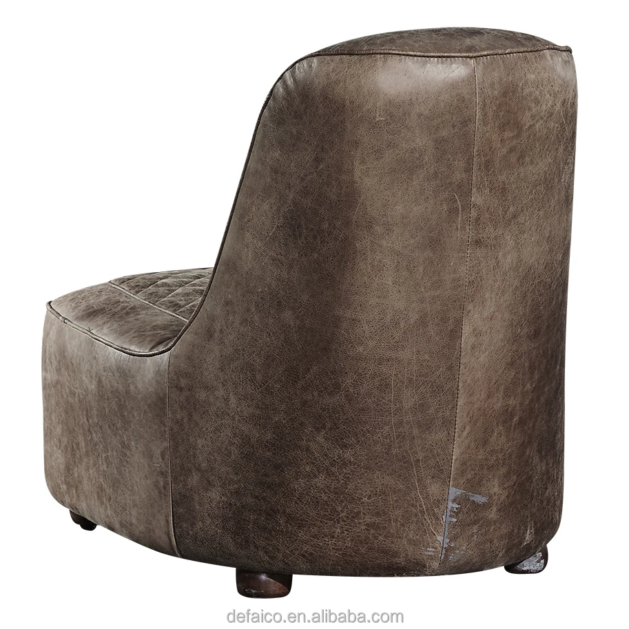 Cafe Hotel бар кресло одного античный кожаный диван с заклепками