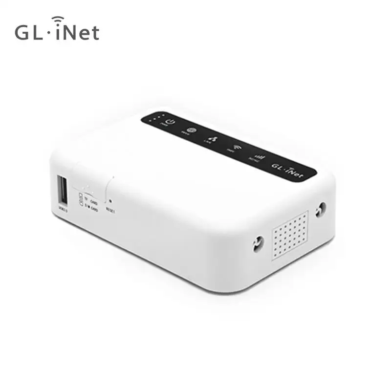 
Wireless 4G wifi portable hotspot travel mini wireless router 1 sim card slots for VPN security 