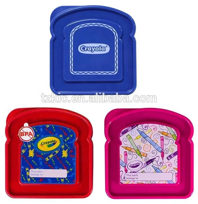 Pink Crayola Sandwich Container Box