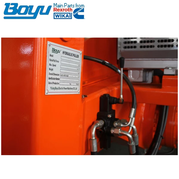 stringing equipment 60KN hydraulic 6T conductor puller