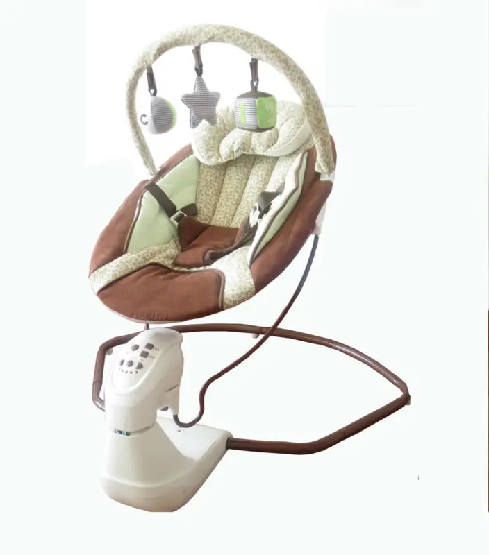 Indoor Baby Cradle 2 in 1 Swing Bouncer Electric Baby Swing Bed Toys Baby Cradle Swing