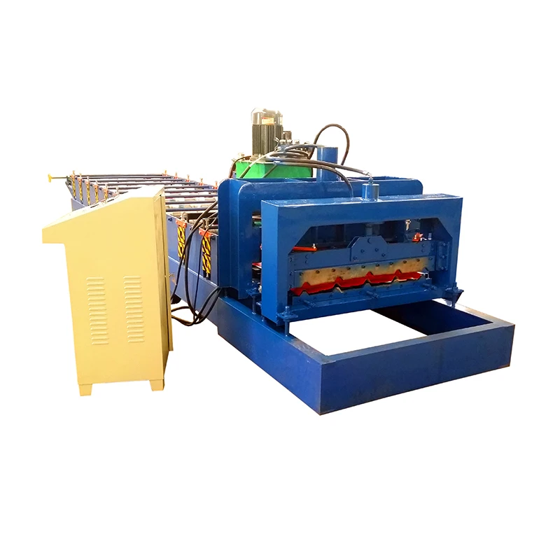 
Glazed Tile Aluminium Roofing Sheet Cold Roll Forming Machine roll former steel trapezoidal machine 