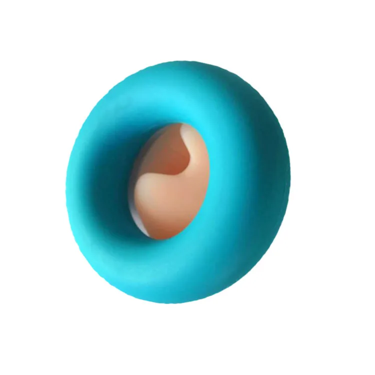 Free sample custom grip force silicone  elastic force ring for hand movement