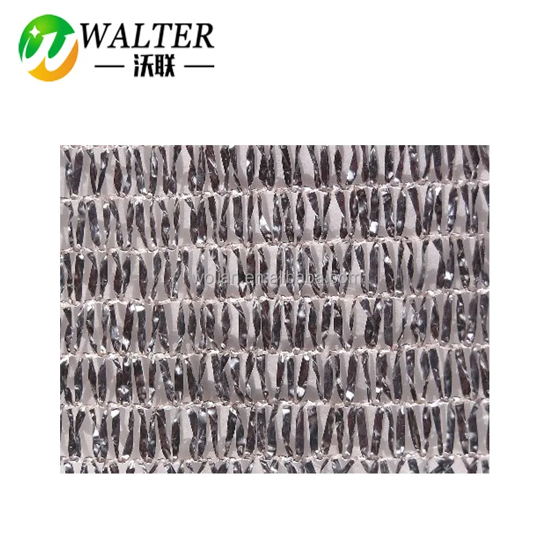 HDPE aluminet/aluminum shade cloth anti sun shade netting manufacturer
