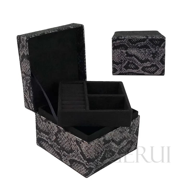 
Christmas Jewelry Promotional Ring Pendant Gift Box Cosmetic Lipstick Mrrior Gift Box 