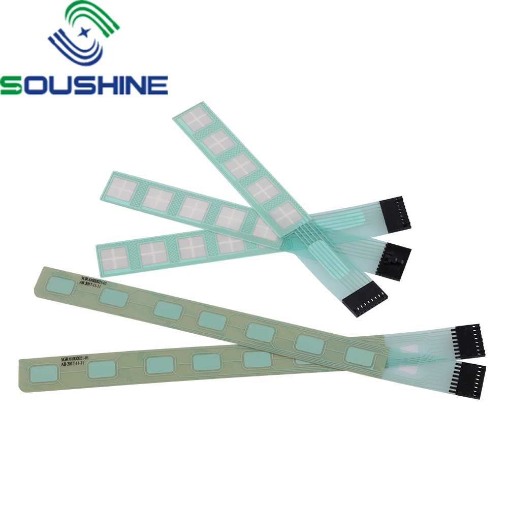 OEM Small Order Touch Panel Membrane Switch 4x3 Keypads