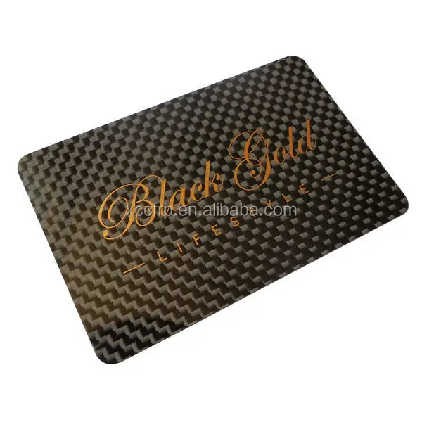Most popular 100% real carbon fiber business cards of Bottom Price