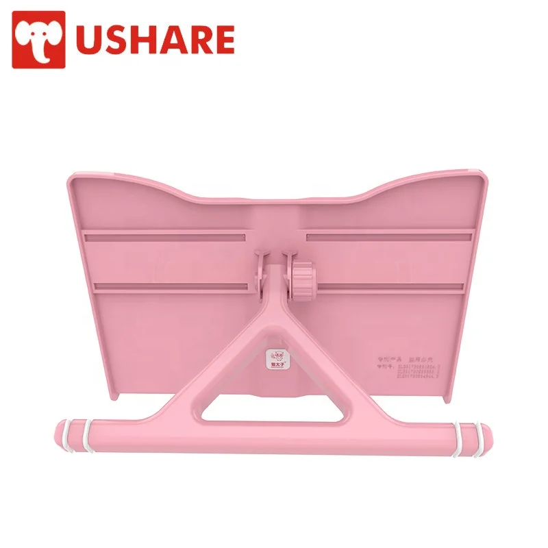 Adjustable Foldable Folding Recipe Table Cookbook Reading Laptop Book Holder Stand For Reading ABS High-quality Phone iPad Stand