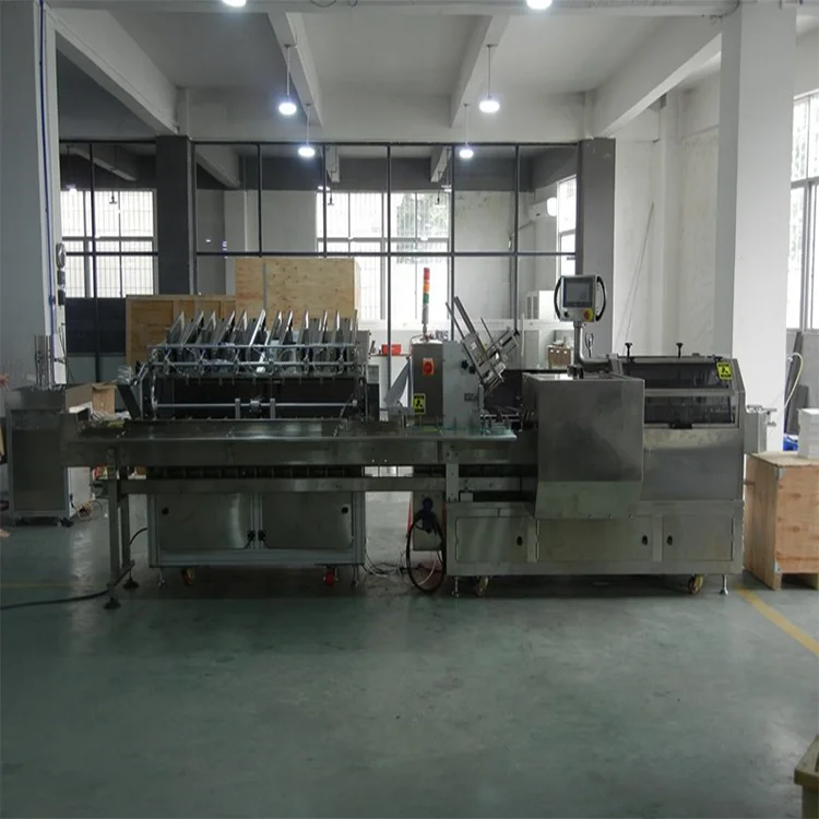 Automatic Condom Cartoning Packing Machine Ampoule Carton Box Packaging Machinery