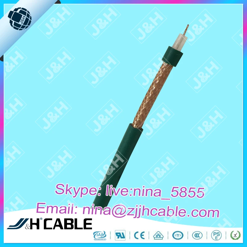 Тонкие RG6 RG7 3C2V 5C2V Коаксиальный Кабель