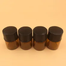 2ml Tubular amber glass vial with insert and black cap