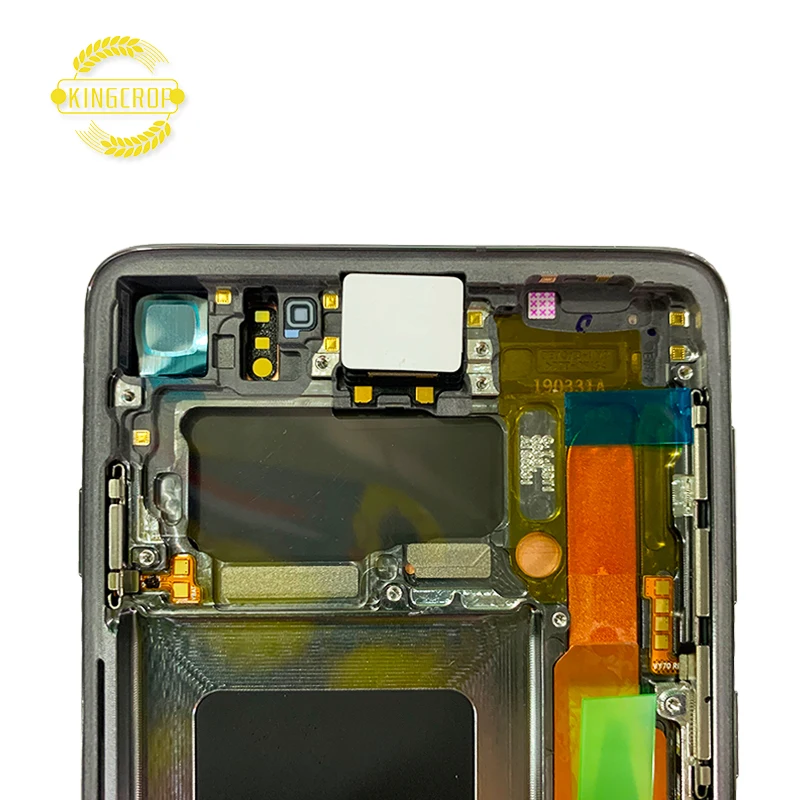 Original AMOLED LCD for SAMSUNG S10 LCD G973f Display SM-G9730 Touch Screen Digitizer for samsung galaxy s10 lcd screen