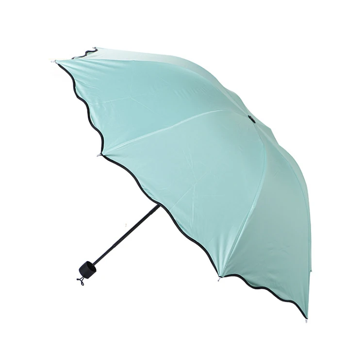 Cheap novelty umbrella UV protection blossom umbrella with water sprinkling