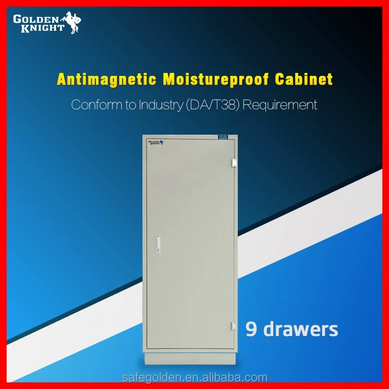 
9 drawers Anti magnetic Moisture proof fire Cabinet safety cabinet office furniture 