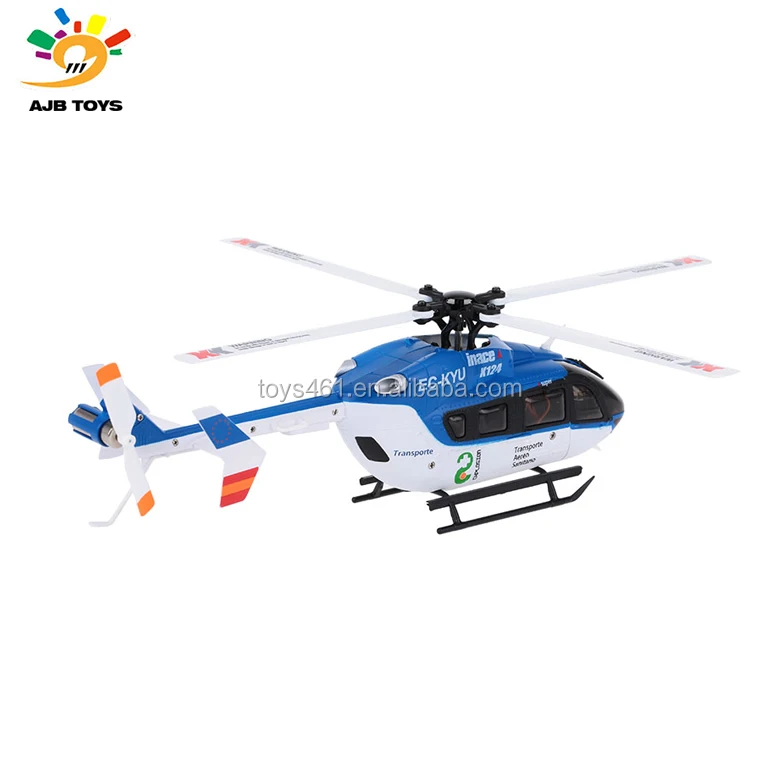 XK K124 EC145 6CH бесщеточный двигатель 3D6G система RC вертолет RTF 2 4 ГГц