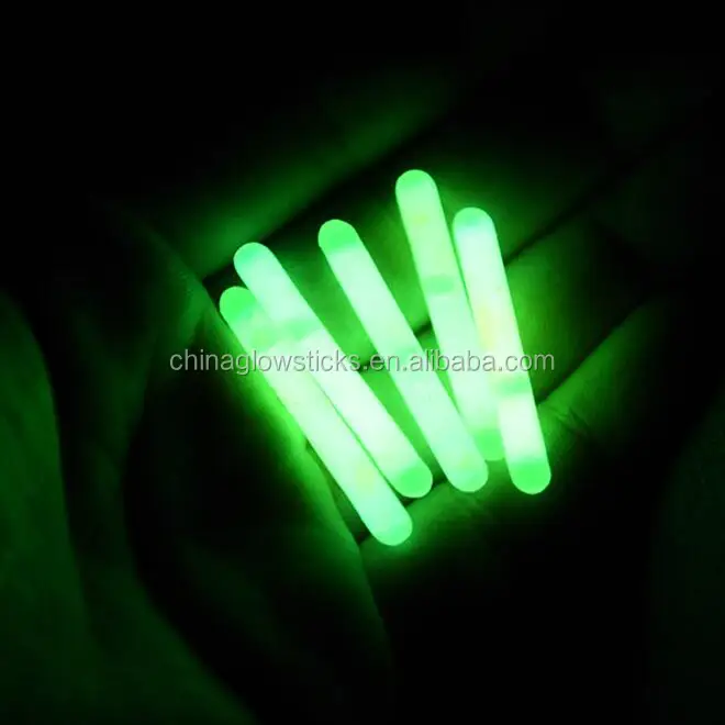 7.5*75mm powder fishing light stick 4.5*37mm glow stick customize
