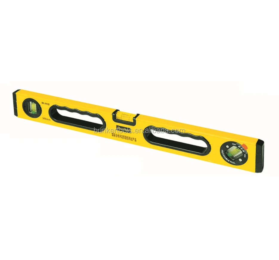 
Spirit-level three-bubble level instrument for decoration and building 
