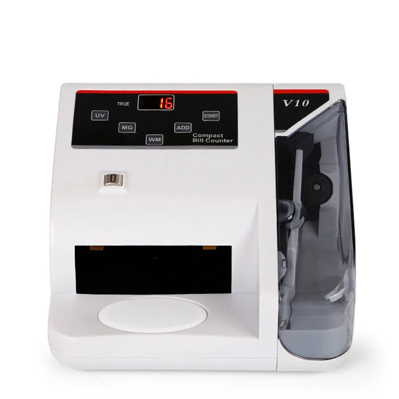 Portable Mini  V10  money counter and detector Machine for most currencies