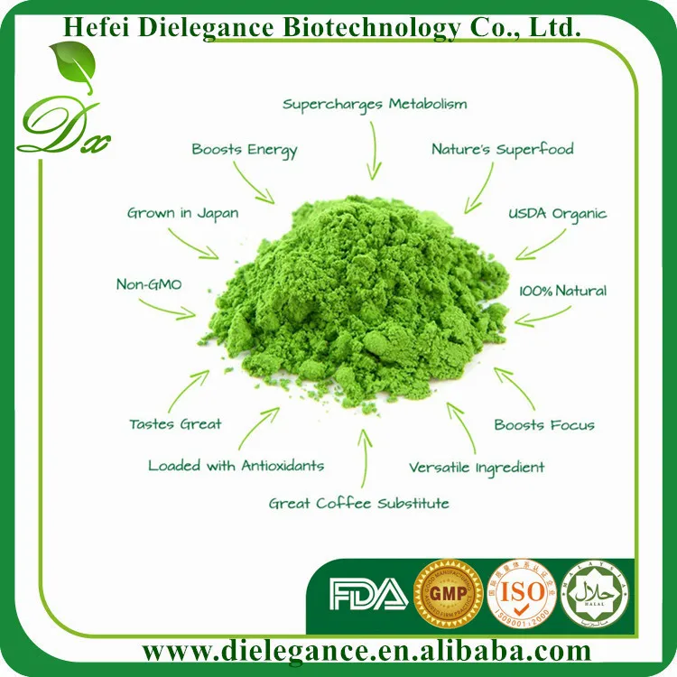 GMP Plant Food Organic Matcha Green Tea Powder
