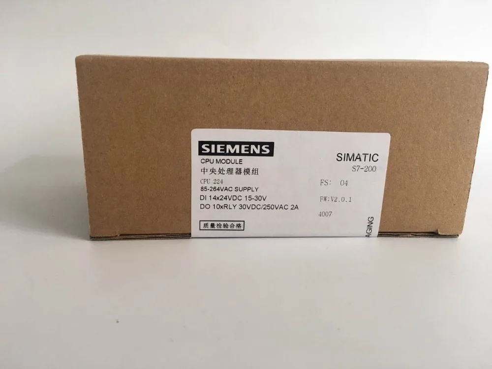  Горячая Распродажа новый и оригинальный siemens S7-200 cpu 224