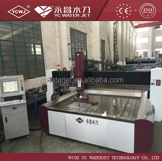 Динамические 5 оси гранита гидроабразивной резки