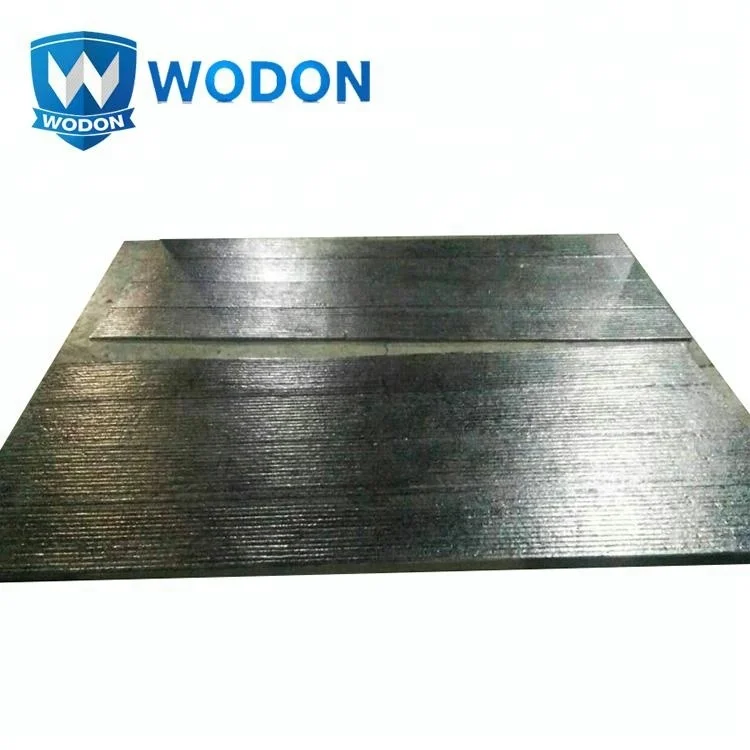 Wodon welding surfacing chromium carbide overlay steel plate and sheet