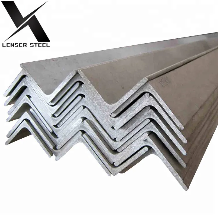 ISO certificate angle bar, steel angle with different angle iron sizes, m s angle price